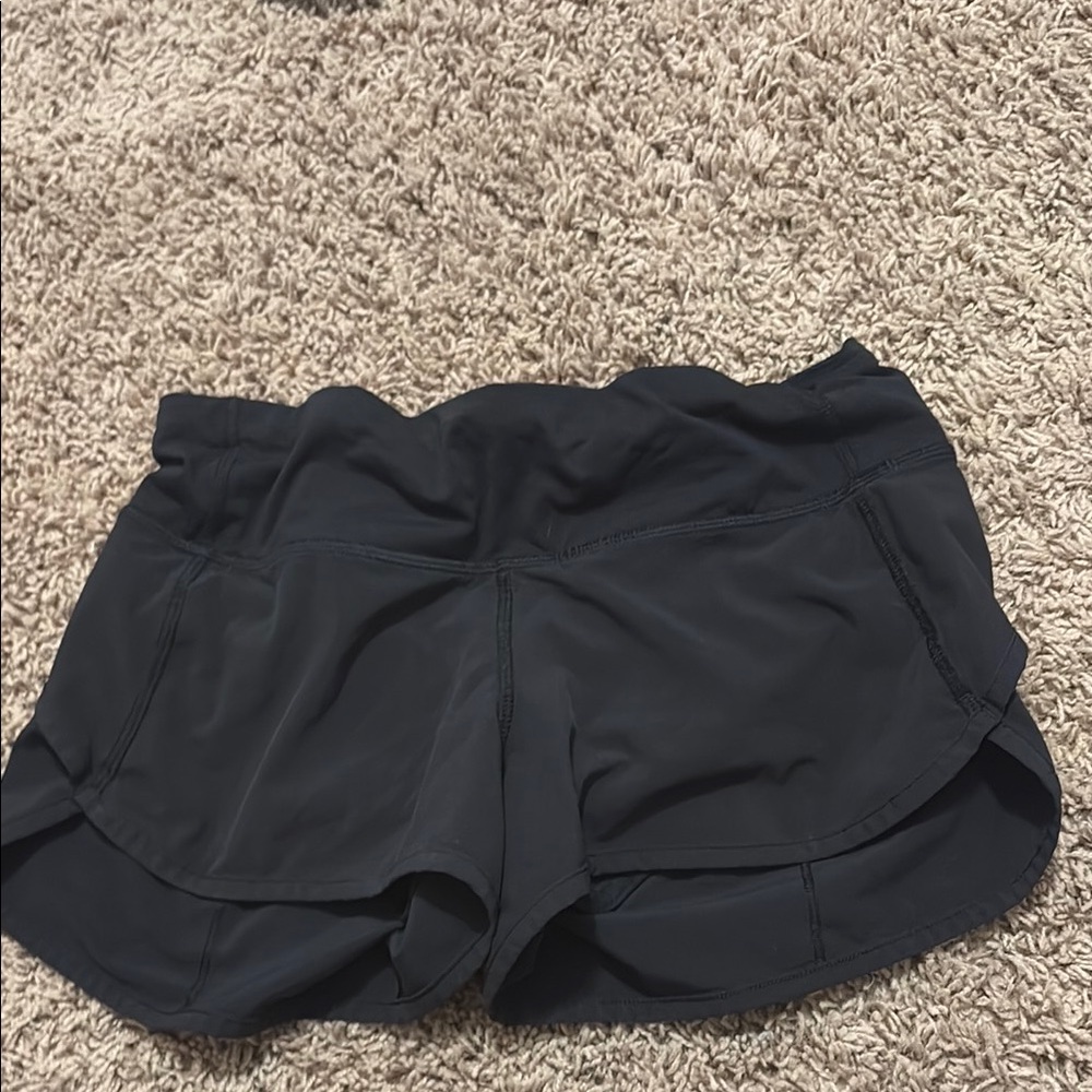 Lululemon Athletica Black Athletic Shorts Lightweight Design